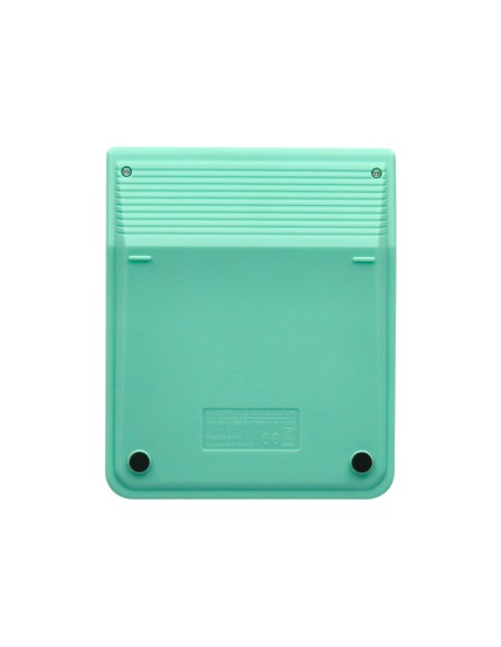 Calculadora liderpapel sobremesa xf24 10 digitos solar y pilas color verde 127x105x24 mm
