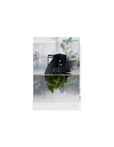 Carpeta dossier unero leitz recycle din a4 polipropileno 140 mc transparente bolsa de 25 unidades