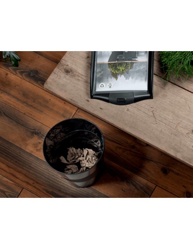 Papelera plastico leitz recycle color negro 15 litros
