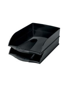 Bandeja sobremesa plastico leitz recycle vertical color negro 255x385x70 mm