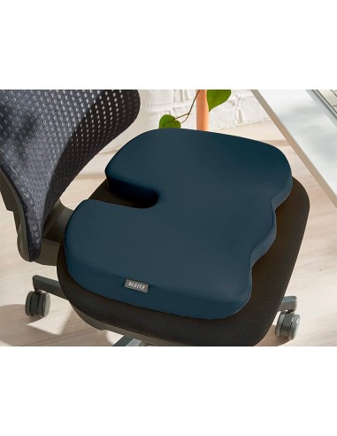 Cojin de asiento leitz active ergo cosy color gris