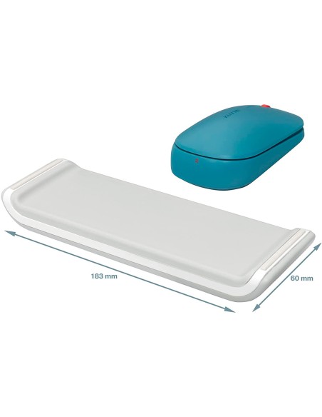 Reposamunecas leitz ergo cosy para raton ajustable color gris