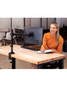 Brazo para monitor fellowes reflex ajustabel en altura hasta 45 cm normativa vesa hasta 8 kg