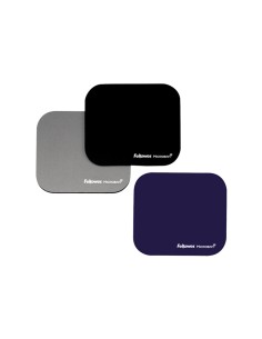 Alfombrilla para raton fellowes con proteccion microban color azul 226x192x3 mm