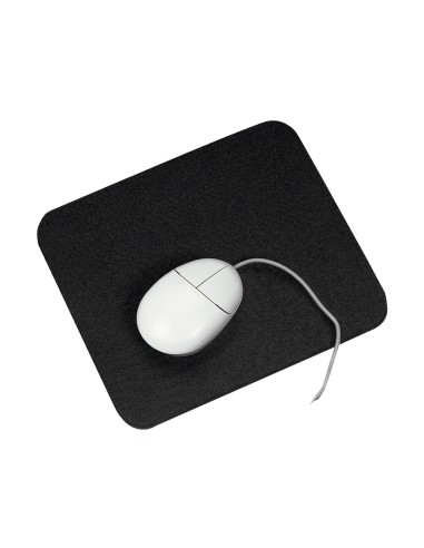 Alfombrilla para raton basic q connect negra 260x220x6 mm
