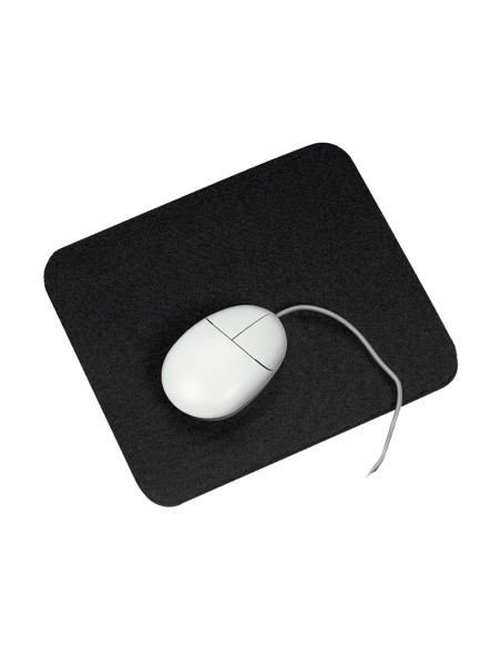 Alfombrilla para raton basic q connect negra 260x220x6 mm