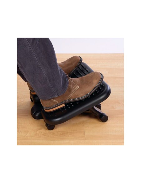 Reposapies kensington solemassage 5 alturas ajustables color negro