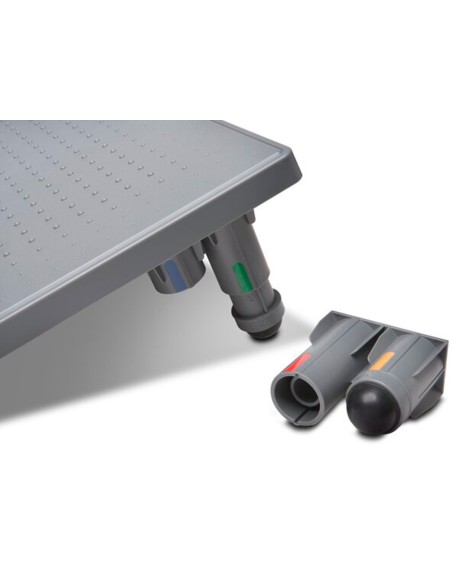 Reposapies kensington smartfitasolemate altura ajustable gris