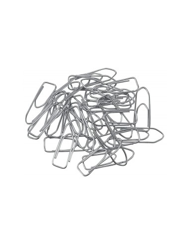 Clips niquelados q connect n 3 picos 43 mm punta caja de 100 unidades