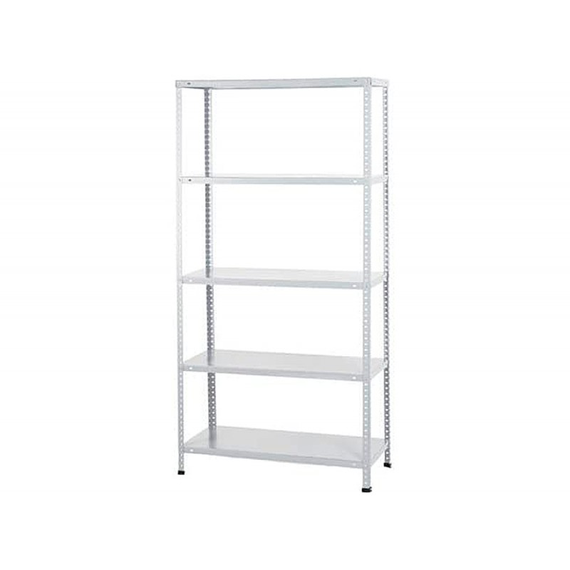 Estanteria metalica ar storage 180x90x40 cm 5 estantes 80 kg por estante color blanco