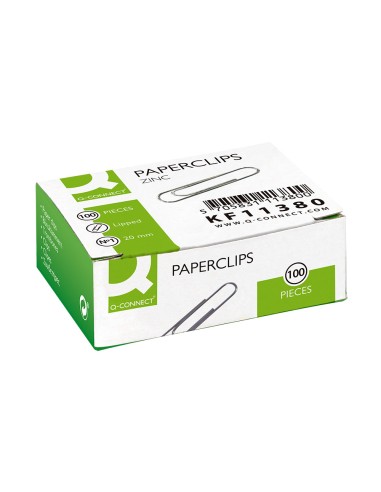 Clips zinc q connect n 1 labiados 20 mm caja de 100 unidades