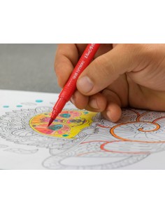 Rotulador alpino dual artist color experience estuche de 12 unidades colores surtidos