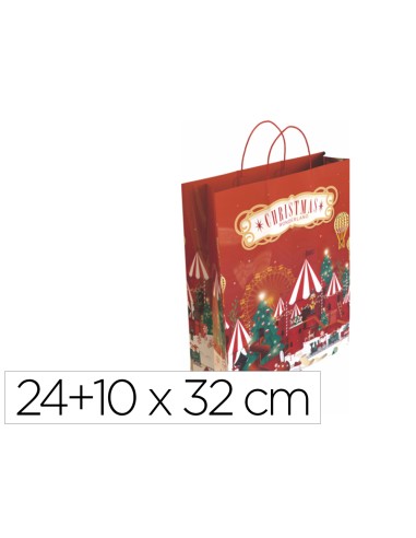 Bolsa para regalo basika nv2301 s 2410x32 cm