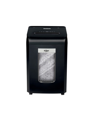 Destructora de documentos rexel promax qs rsx1538 capacidad 15 hojas particulas destruye grapas clips y