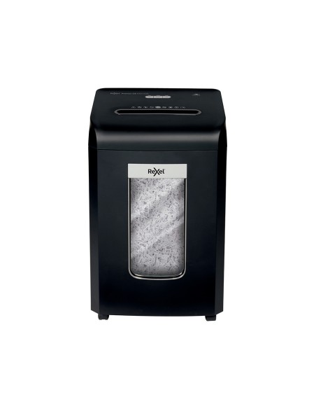 Destructora de documentos rexel promax qs rsx1538 capacidad 15 hojas particulas destruye grapas clips y
