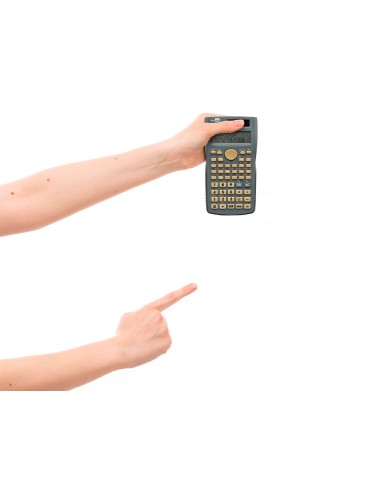 Calculadora liderpapel cientifica xf34 12 digitos 240 funciones con tapa solar y pilas color gris 156x85x20