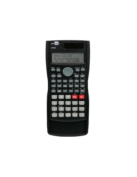 Calculadora liderpapel cientifica xf33 12 digitos 240 funciones con tapa solar y pilas color negro 156x85x20 Calculadora liderpapel cientifica xf33 12 digitos 240 funciones con tapa solar y pilas color negro 156x85x20