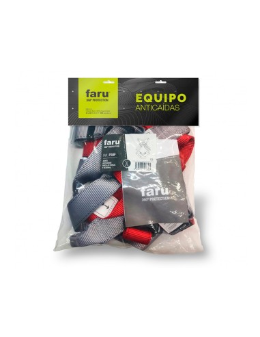 Arnes anticaidas faru dorsal y esternal basico con enganche cincha 45 mm