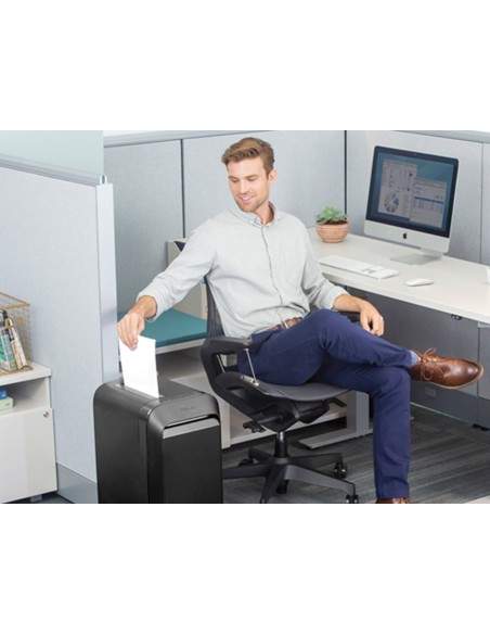 Destructora de documentos fellowes lx 220 capacidad de corte 20 h seguridad p4 destruye grapas clips y