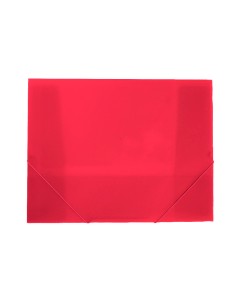 Carpeta liderpapel portadocumentos polipropileno dina4 rojo translucido lomo 50 mm