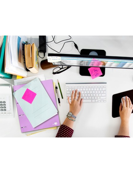 Carpeta liderpapel 4 anillas mixtas 40 mm polipropileno din a4 lavanda opaco