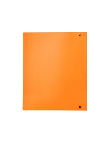 Carpeta liderpapel 4 anillas mixtas 40 mm polipropileno din a4 naranja fluor opaco