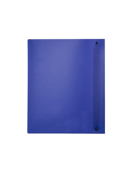 Carpeta liderpapel 4 anillas mixtas 40 mm polipropileno din a4 azul translucido