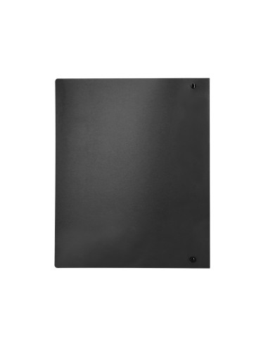 Carpeta liderpapel 4 anillas 40 mm mixtas polipropileno din a4 negro opaco