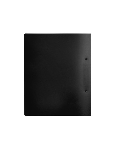 Carpeta liderpapel canguro 2 anillas 40 mm mixtas polipropileno din a4 negro opaco