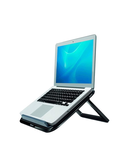 Soporte elevador fellowes i spire para portatil hasta 17 ajustable 7 angulos diferentes negro 320x286x42 mm