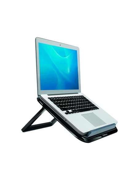 Soporte elevador fellowes i spire para portatil hasta 17 ajustable 7 angulos diferentes negro 320x286x42 mm