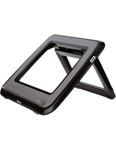 Soporte elevador fellowes i spire para portatil hasta 17 ajustable 7 angulos diferentes negro 320x286x42 mm