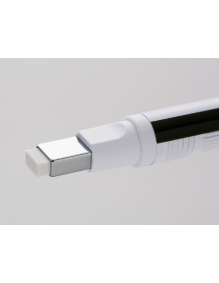 Portagomas tombow con clip mono zero punta rectangular 25x5 mm