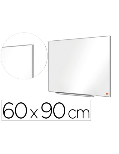 Pizarra blanca nobo nano clean ip pro lacada magnetica 900x600 mm
