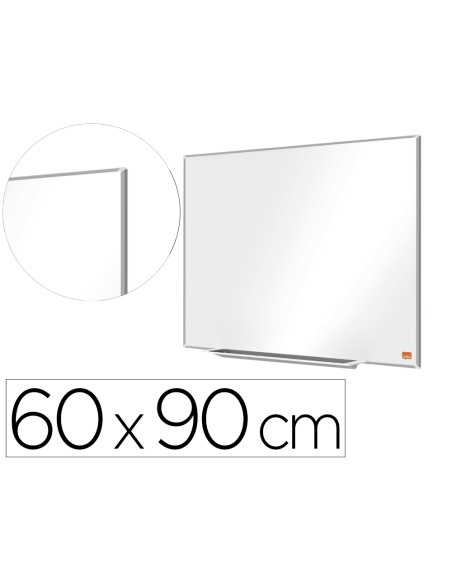 Pizarra blanca nobo nano clean ip pro lacada magnetica 900x600 mm