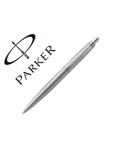 Boligrafo parker jotter xl monocromo acero ct en estuche