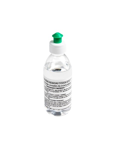 Gel hidroalcoholico higienizante para manos limpiay desinfecta sin necesidad de aclarado bote de 250 ml