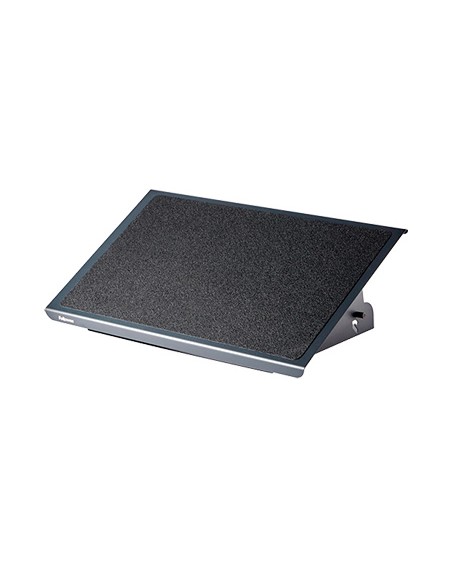 Reposapies fellowes ultimate serie professional metalico ajustable 3 alturas negro 96x560x32 mm