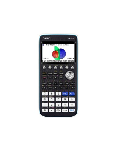 Calculadora casio fx cg50 cientifica grafica 8 lineas 21 caracteres pantalla color 3d memoria 16 mb conexion usb