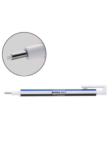 Portagomas tombow monocromo zero punta redonda 23 mm diametro