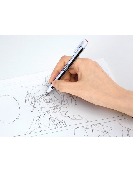 Portagomas tombow monocromo zero punta redonda 23 mm diametro