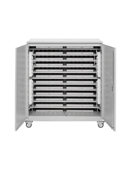 Armario metalico iorder con ruedas para almacenamiento y carga 24 36 portatiles netbooks color Armario metalico iorder con ruedas para almacenamiento y carga 24 36 portatiles netbooks color