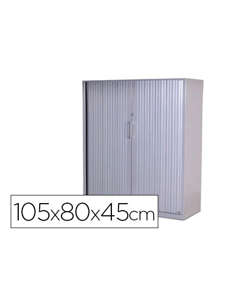 Armario metalico rocada dos puertas tipo persiana incluye dos balda serie store 105x80x45 cm acabado ac00 Armario metalico rocada dos puertas tipo persiana incluye dos balda serie store 105x80x45 cm acabado ac00