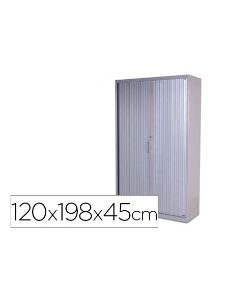 Armario metalico rocada dos puertas tipo persiana incluye cuatro balda serie store 120x198x45 cm acabado ac00 Armario metalico rocada dos puertas tipo persiana incluye cuatro balda serie store 120x198x45 cm acabado ac00
