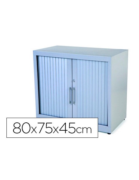 Armario metalico rocada dos puertas tipo persiana incluye una balda serie store 80x70x45 cm acabado ac00 Armario metalico rocada dos puertas tipo persiana incluye una balda serie store 80x70x45 cm acabado ac00