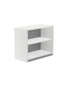 Armario rocada con dos estantes serie store 78x90x45 cm acabado aw04 blanco blanco