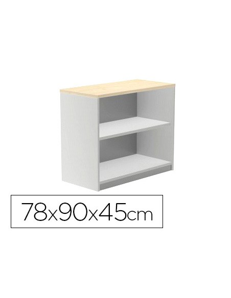 Armario rocada con dos estantes serie store 78x90x45 cm acabado ab02 aluminio gris Armario rocada con dos estantes serie store 78x90x45 cm acabado ab02 aluminio gris