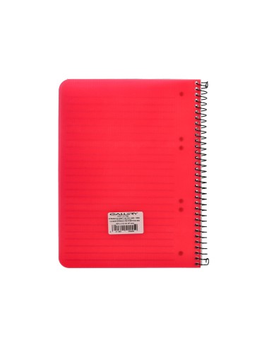 Cuaderno espiral liderpapel microperforado a5 80h horizontal 5 colores 6 taladros gallery
