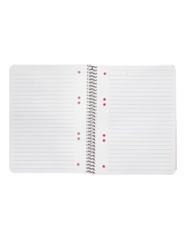 Cuaderno espiral liderpapel microperforado a5 80h horizontal 5 colores 6 taladros gallery