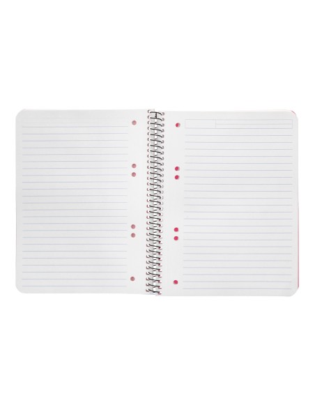 Cuaderno espiral liderpapel microperforado a5 80h horizontal 5 colores 6 taladros gallery